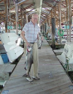 Fishman on F dock